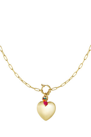 slotketting met harthanger h5