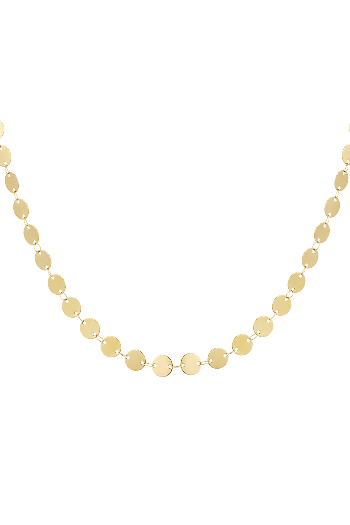 collier simple pièce de monnaie 2
