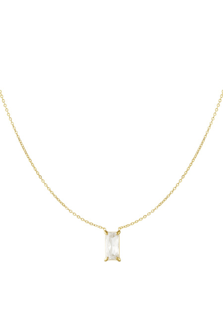 Sleek Sparkle Ketting - Roze &