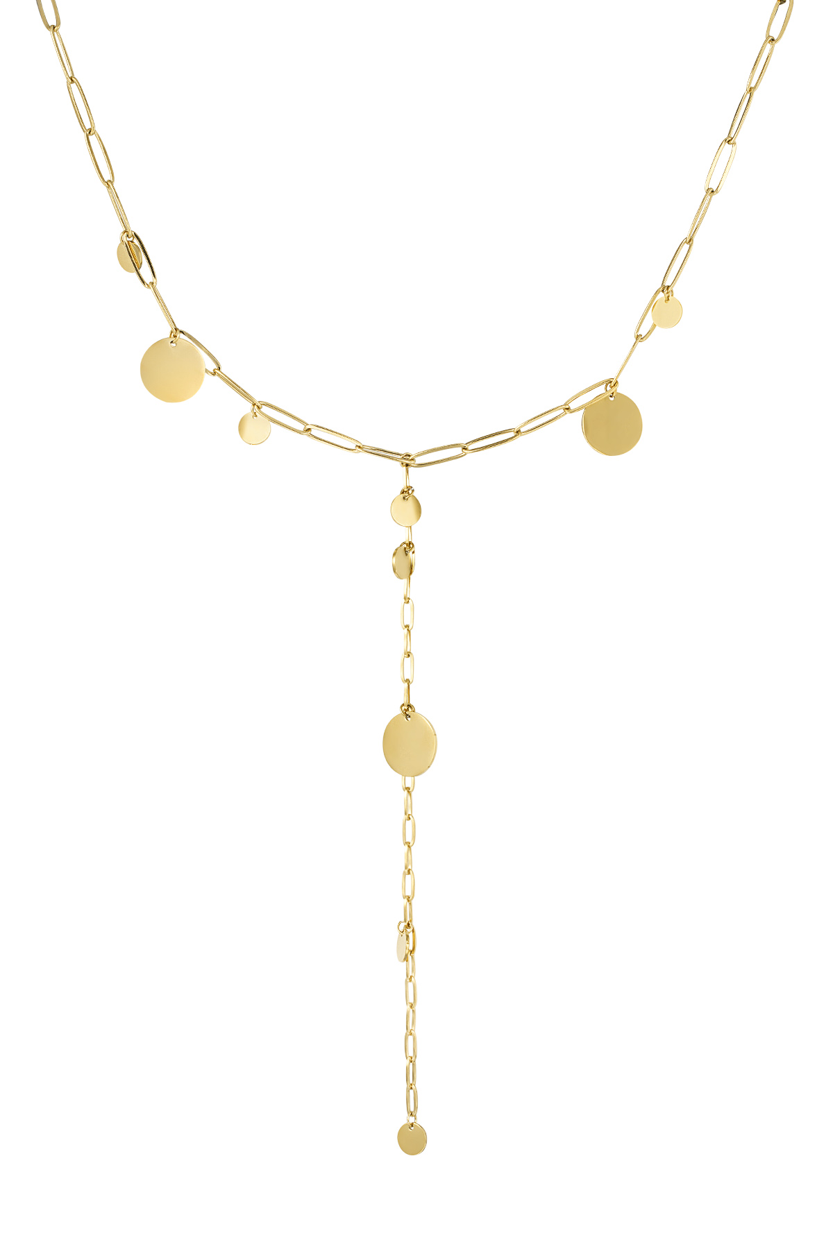 collier pièces de monnaie classiques 