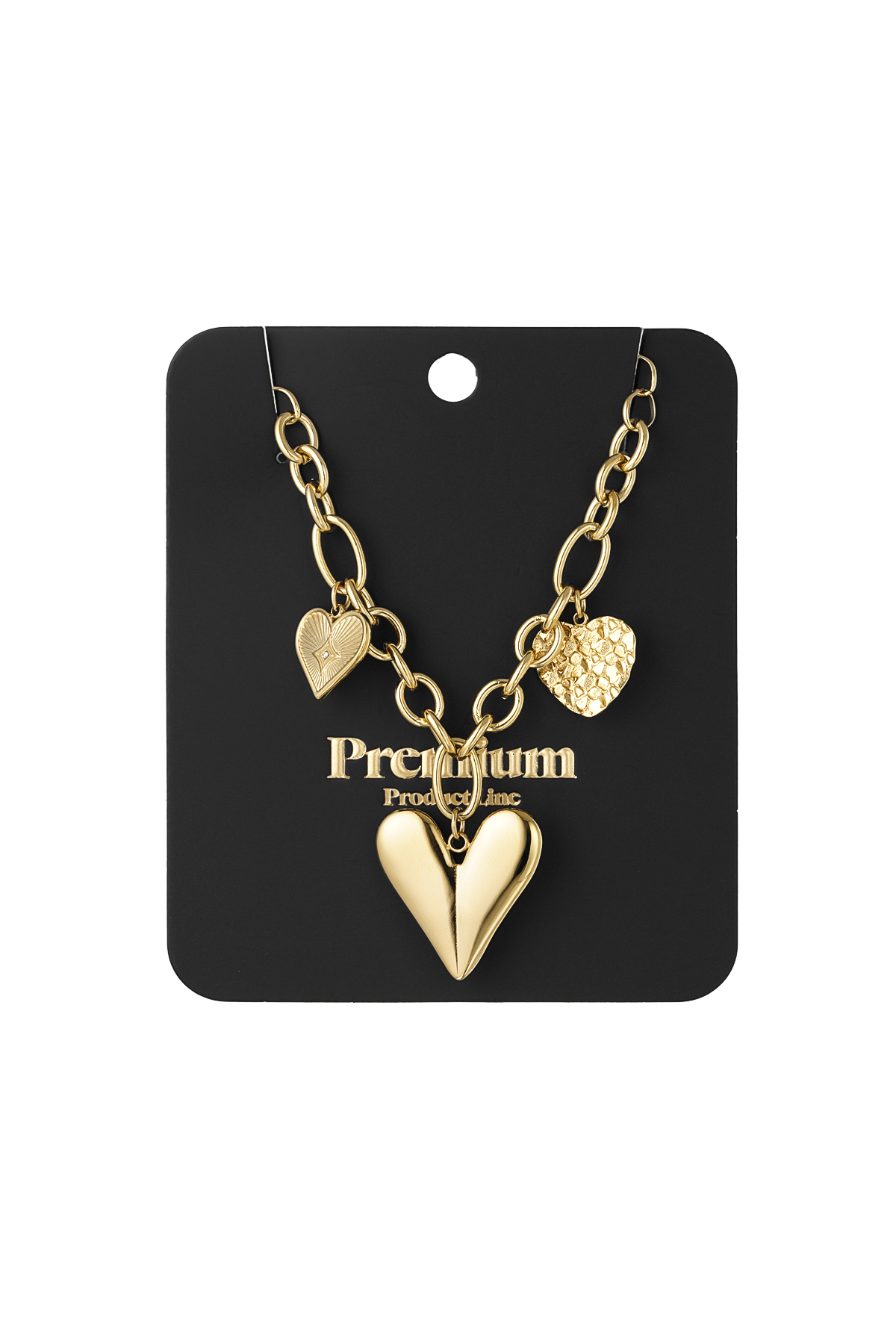 collana triplo cuore h5 Immagine3