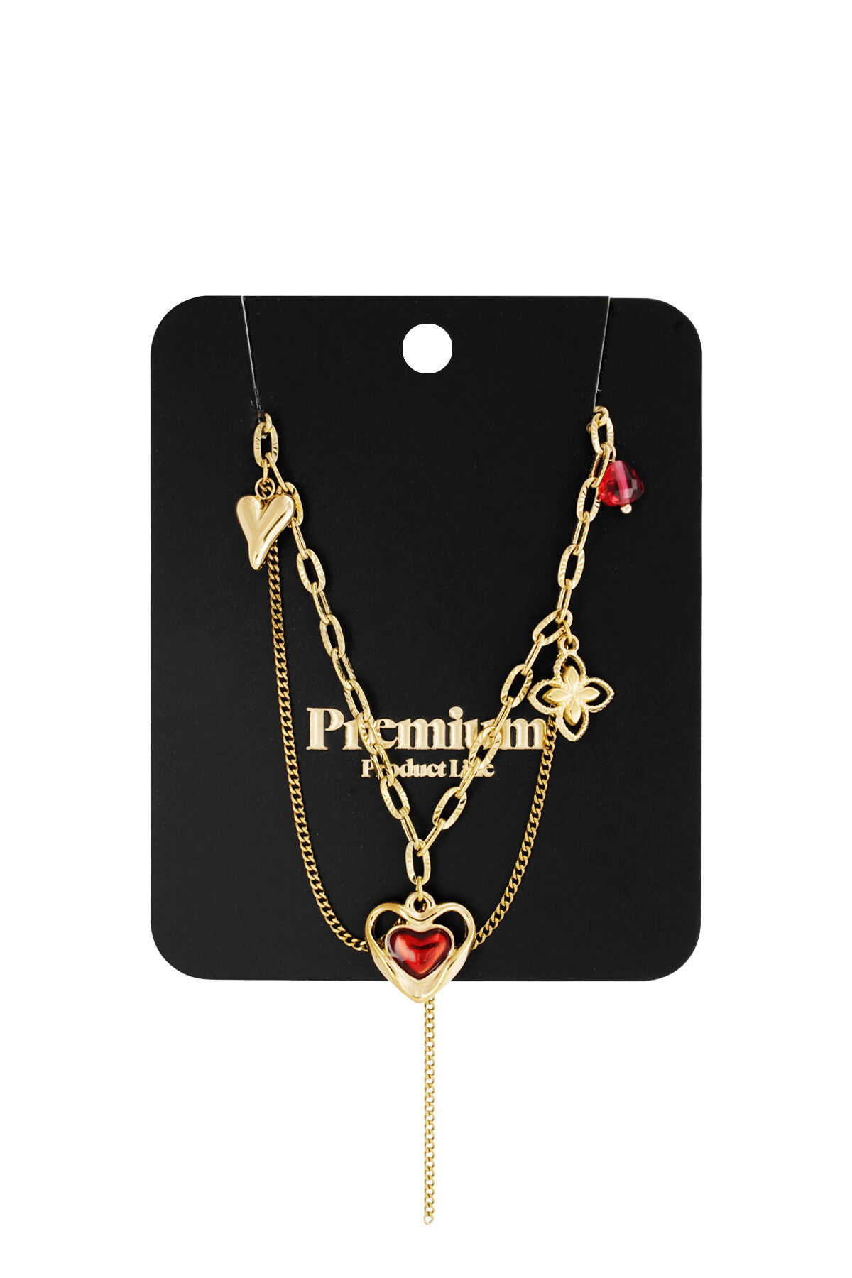 collar con dije de pulso de amor h5 Imagen3