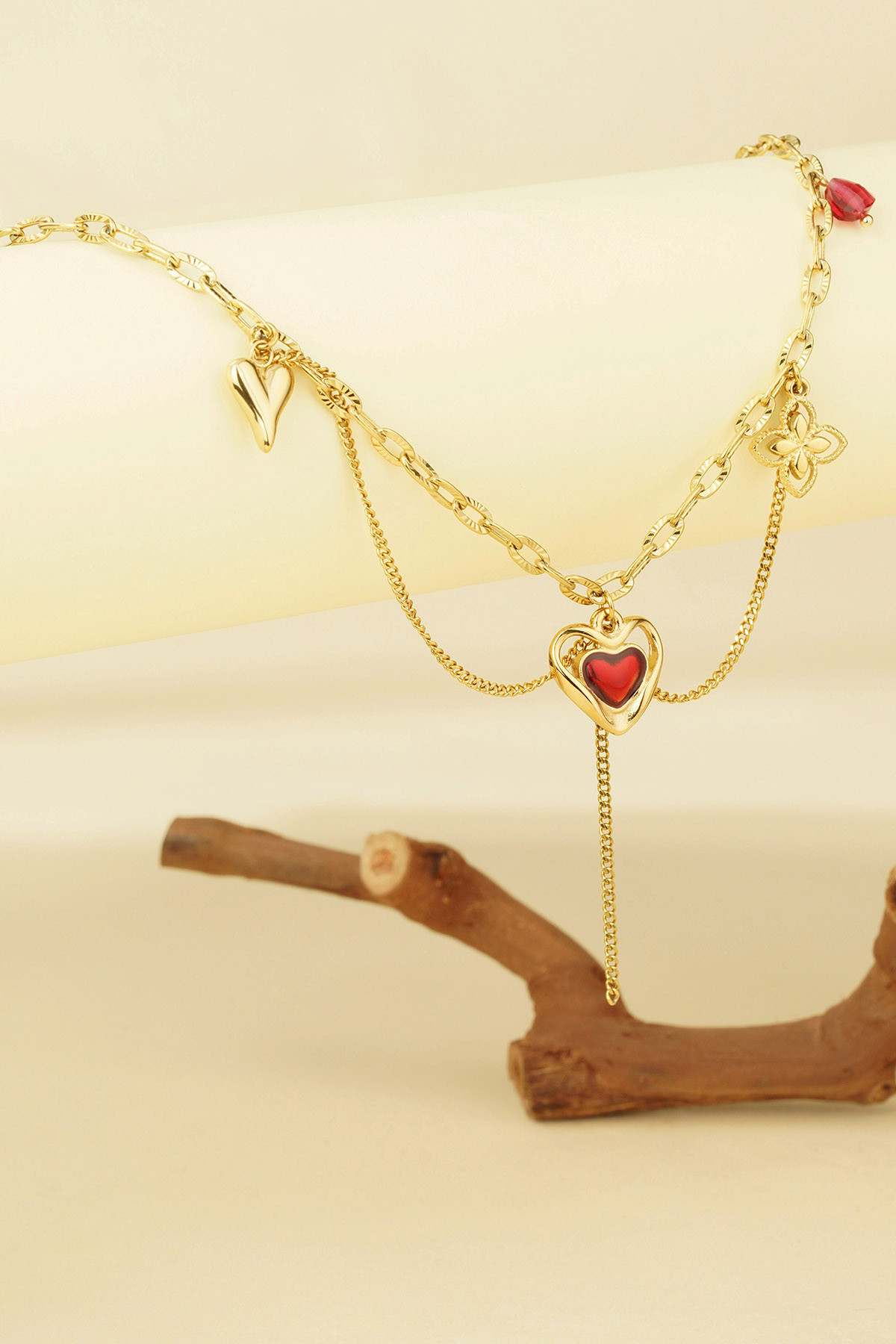 collar con dije de pulso de amor Imagen5