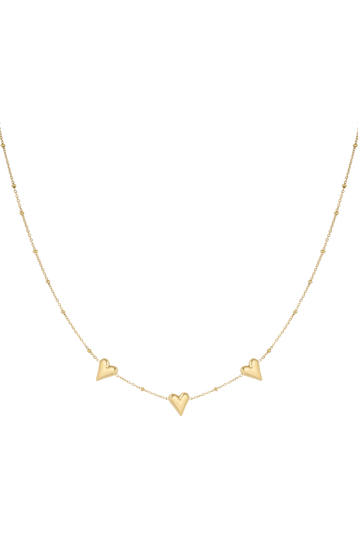 triple love necklace