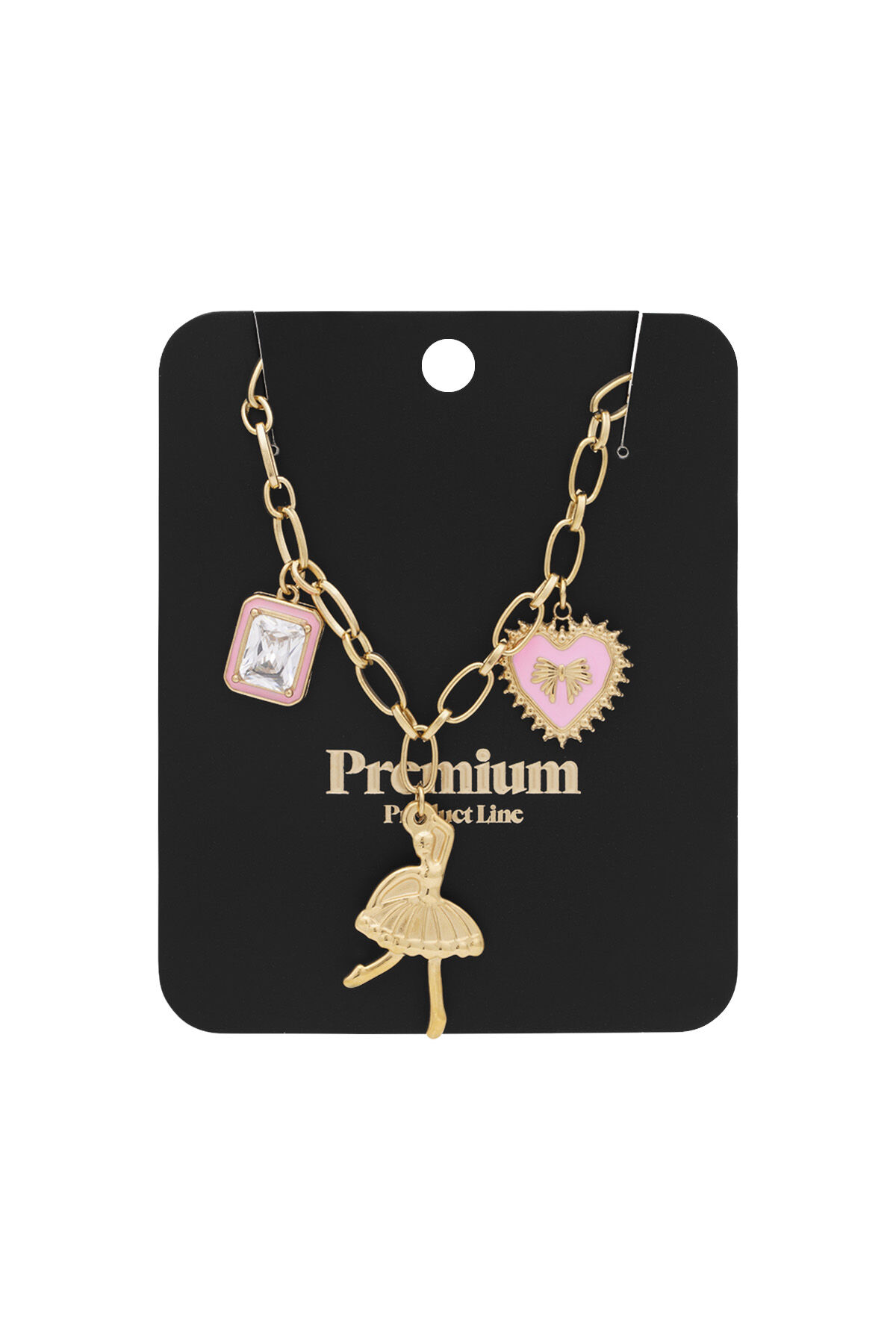 Collier à breloques danseuse colorée Image3