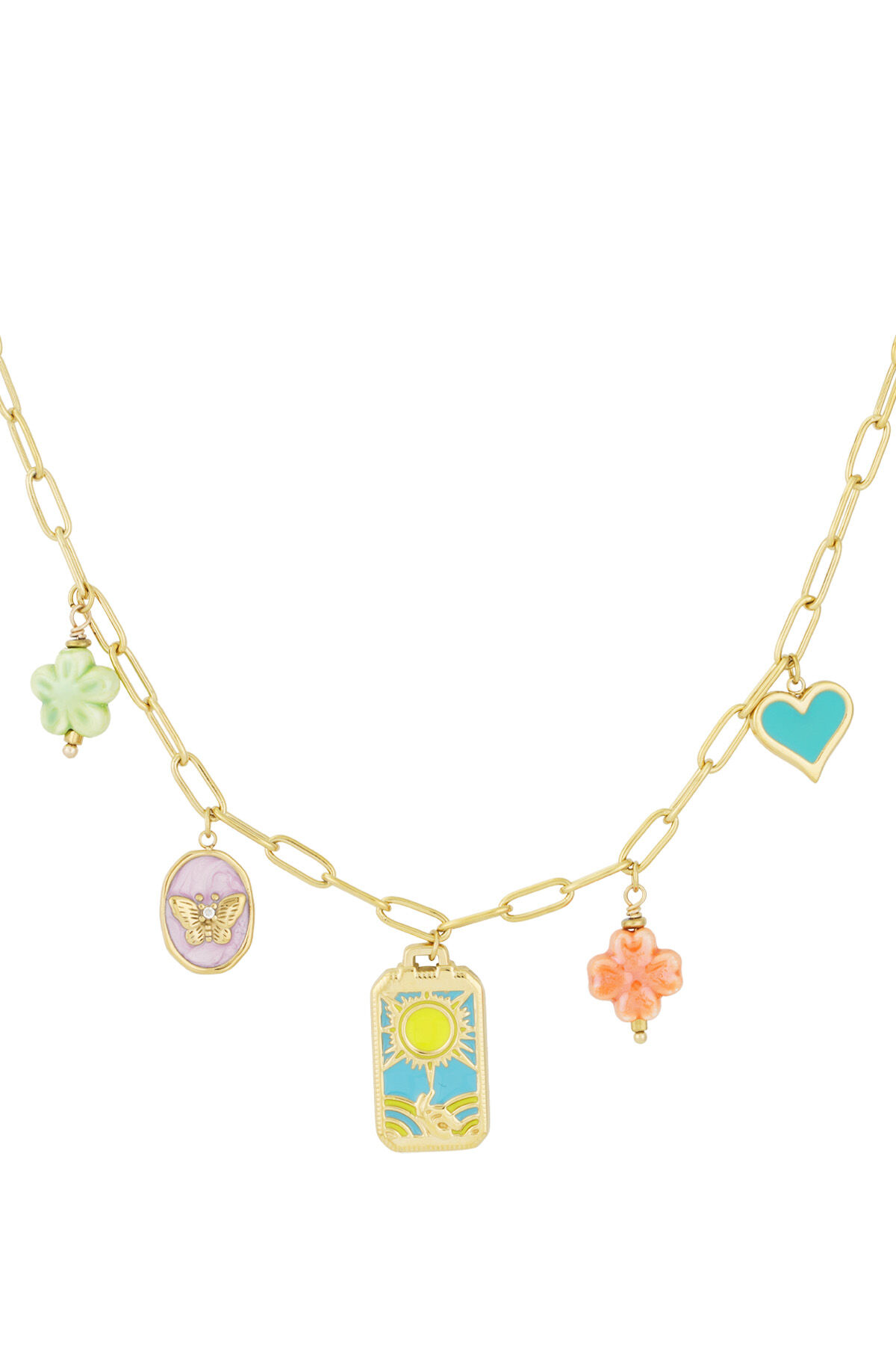 collana con ciondolo raggio di sole sogno 