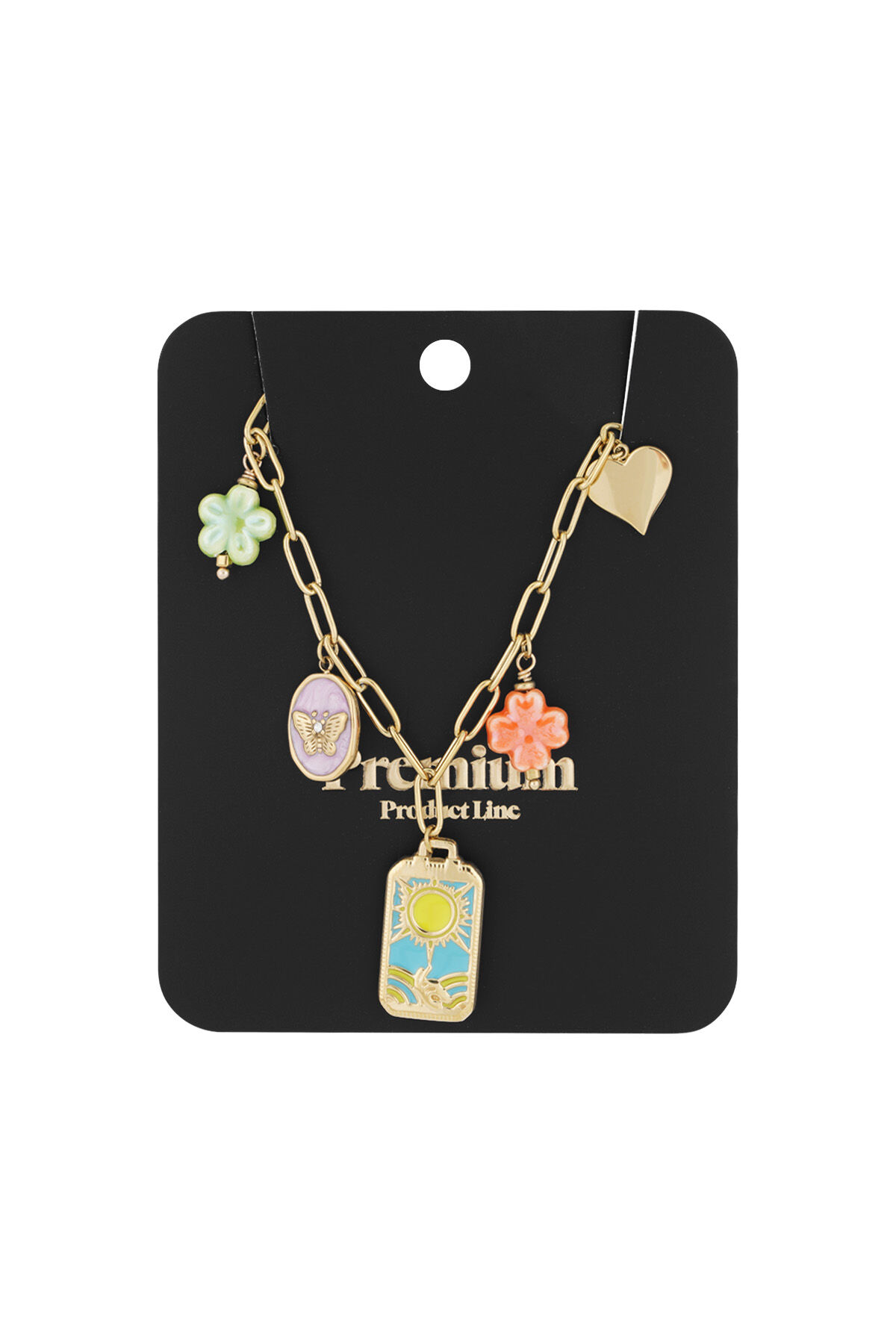 collana con ciondolo raggio di sole sogno Immagine3