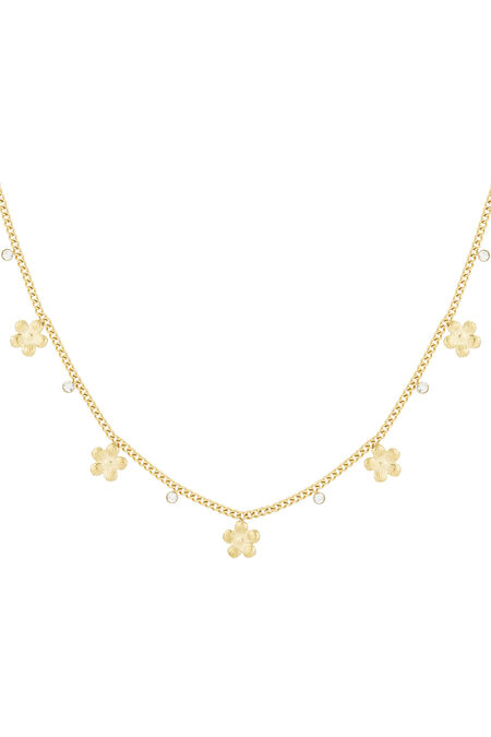 collana di fiori scintillanti