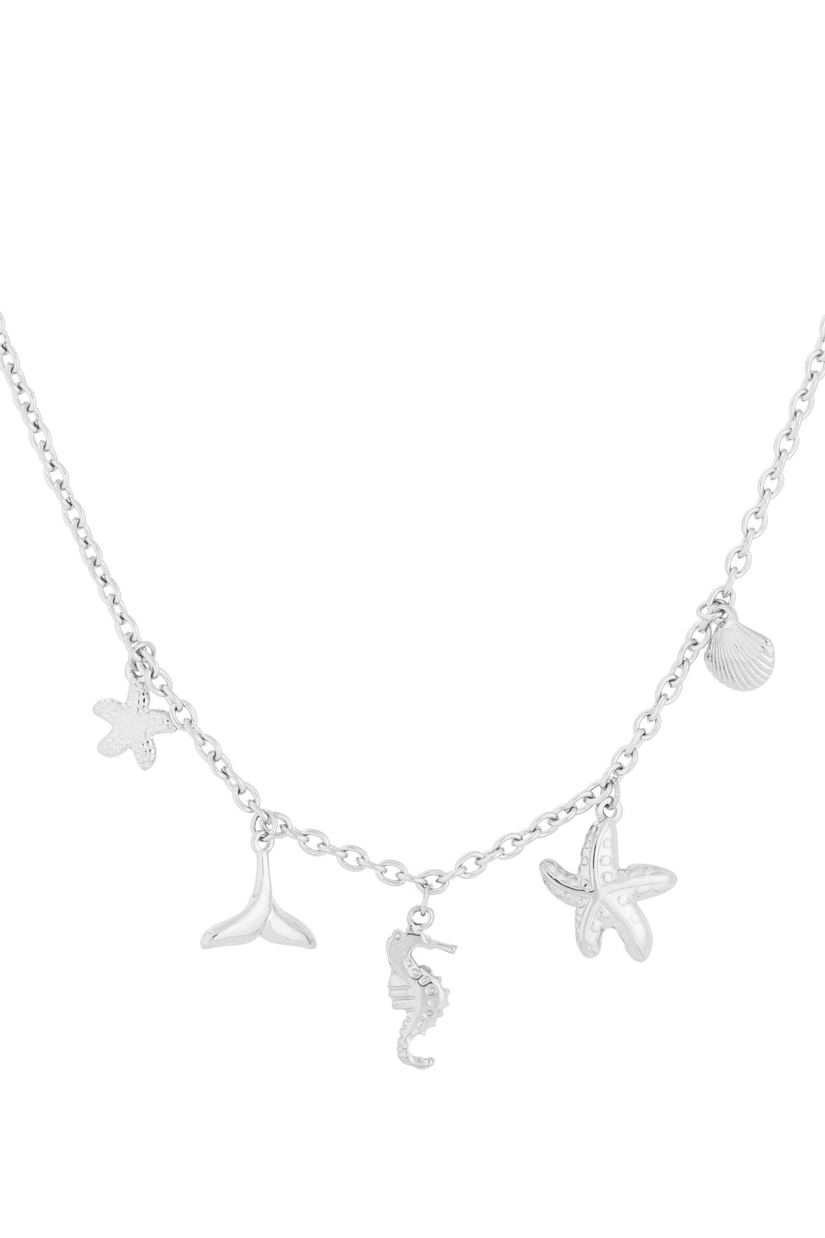collier rêve d'île - couleur or (Pack with plastic bag) 