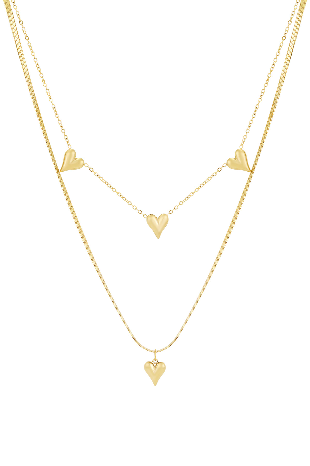 collana cuore a cuore 