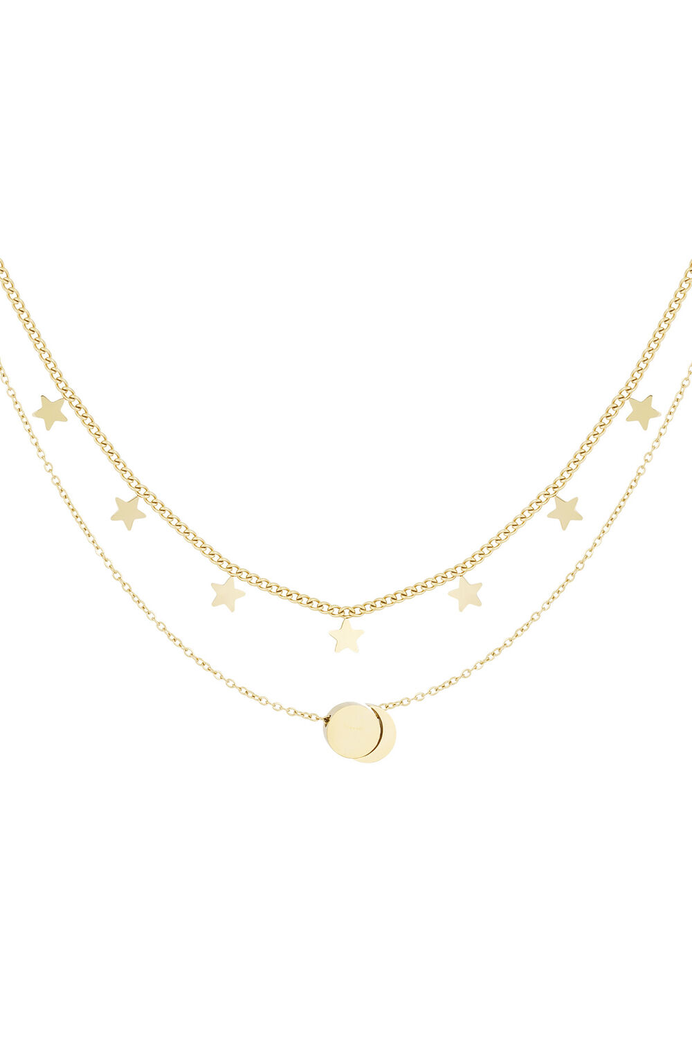 collana doppia stella
