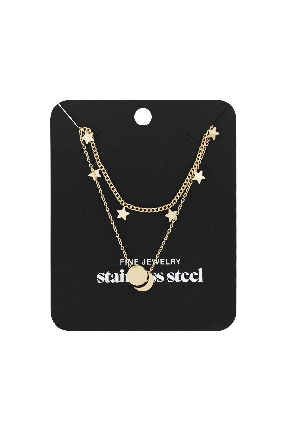 collana doppia stella Immagine3