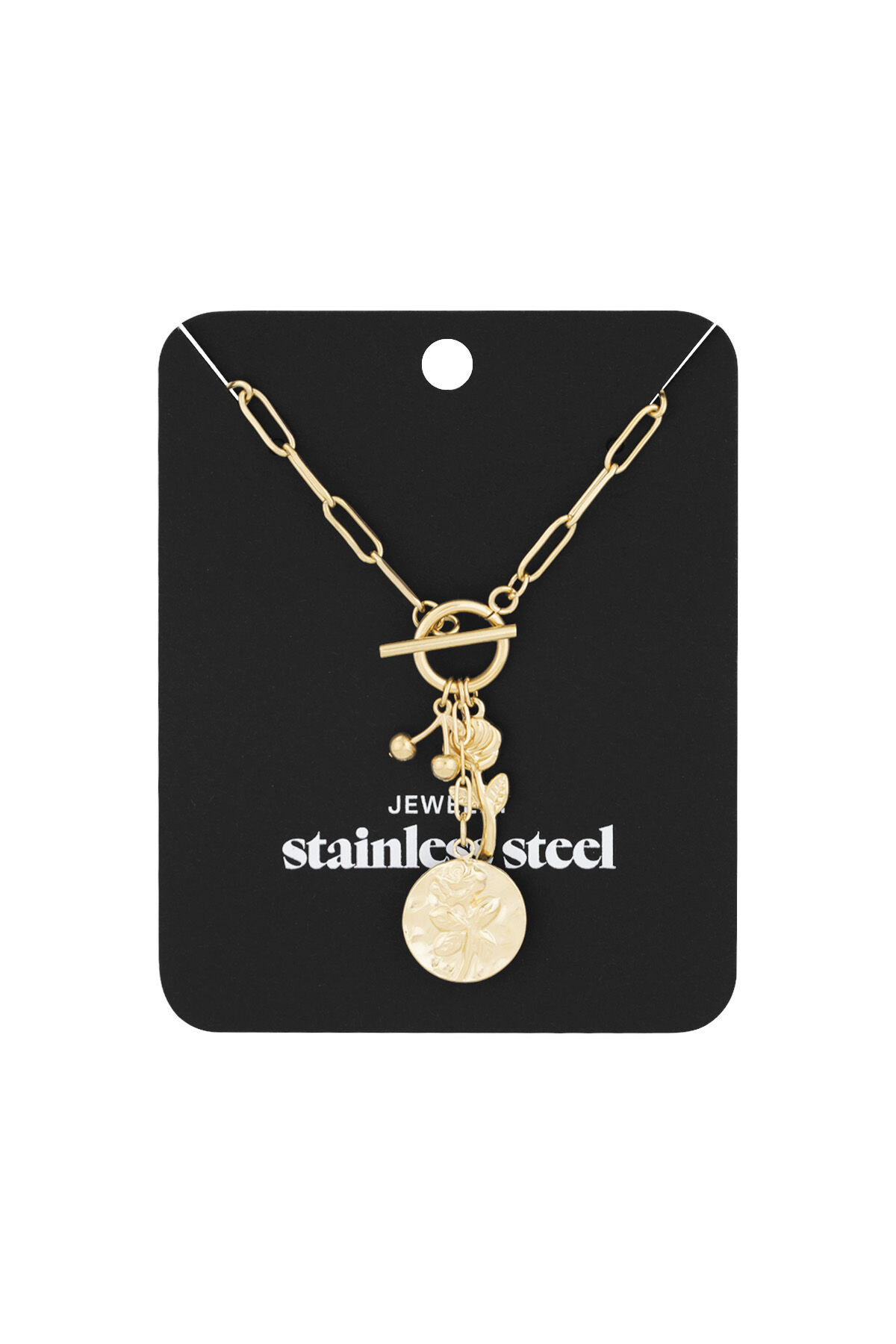 collier à breloques rose endormie h5 Image3