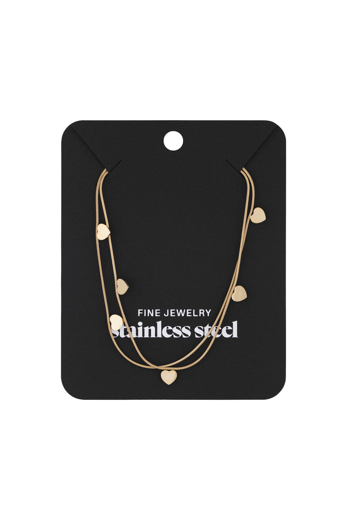 collier double coeur Image3