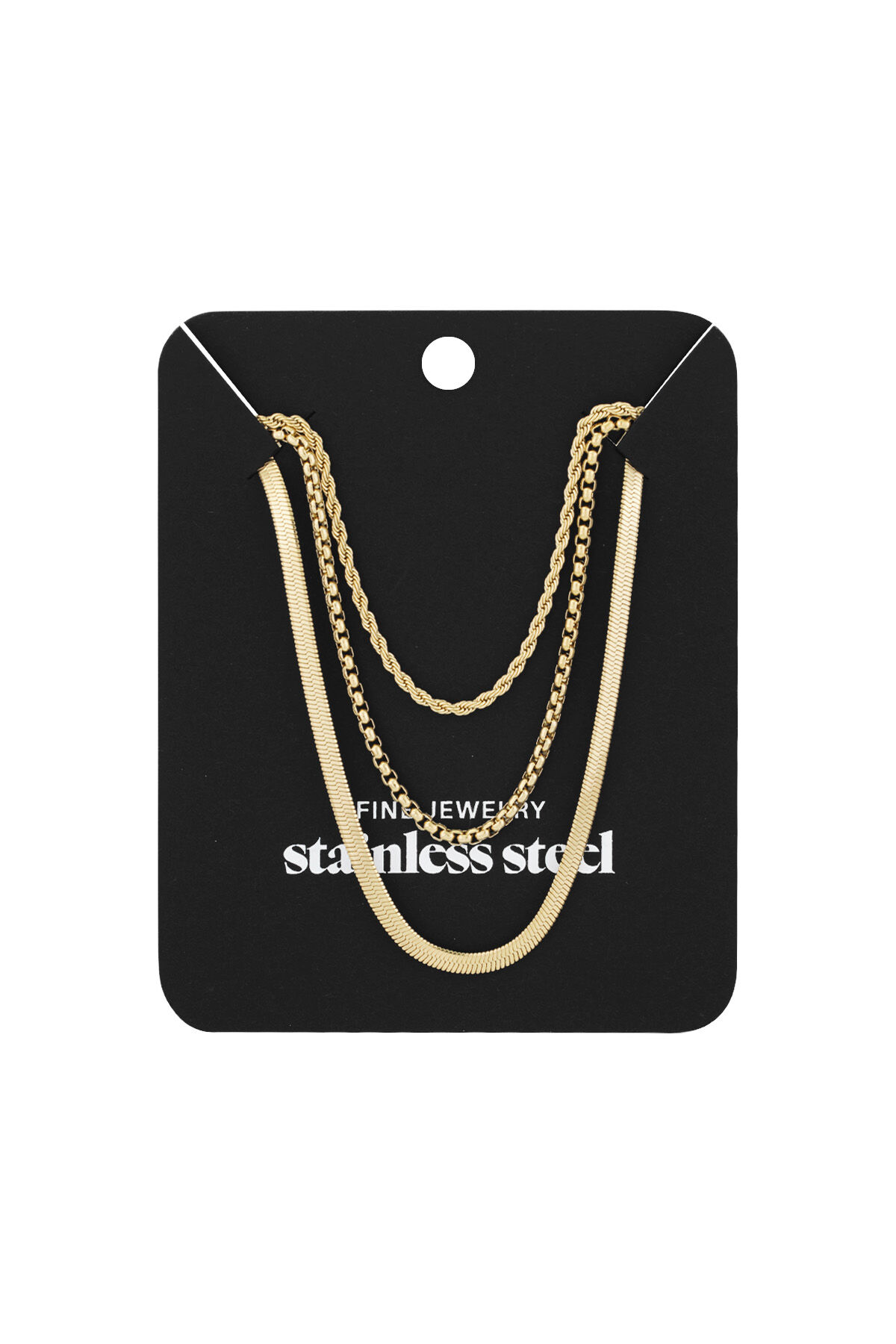 collar de texturas en capas Imagen3