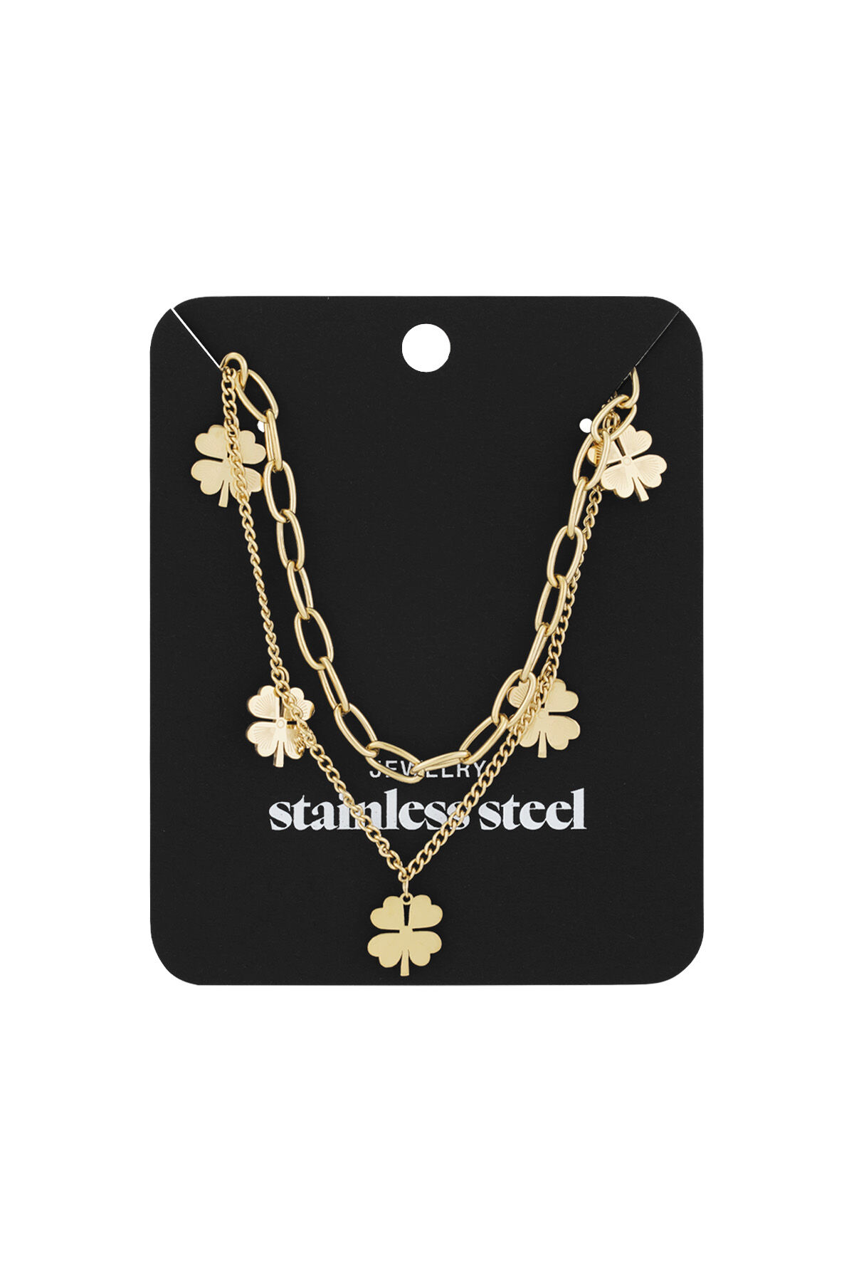 collier porte-bonheur à plusieurs niveaux h5 Image3