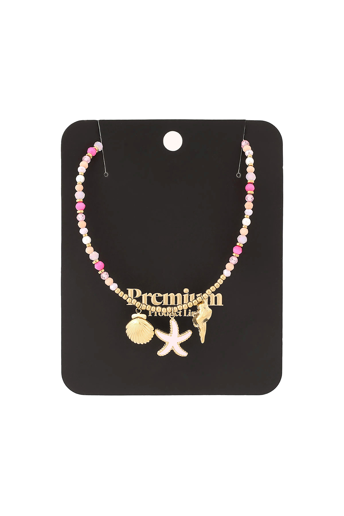 Collana rosa sea babe h5 Immagine3