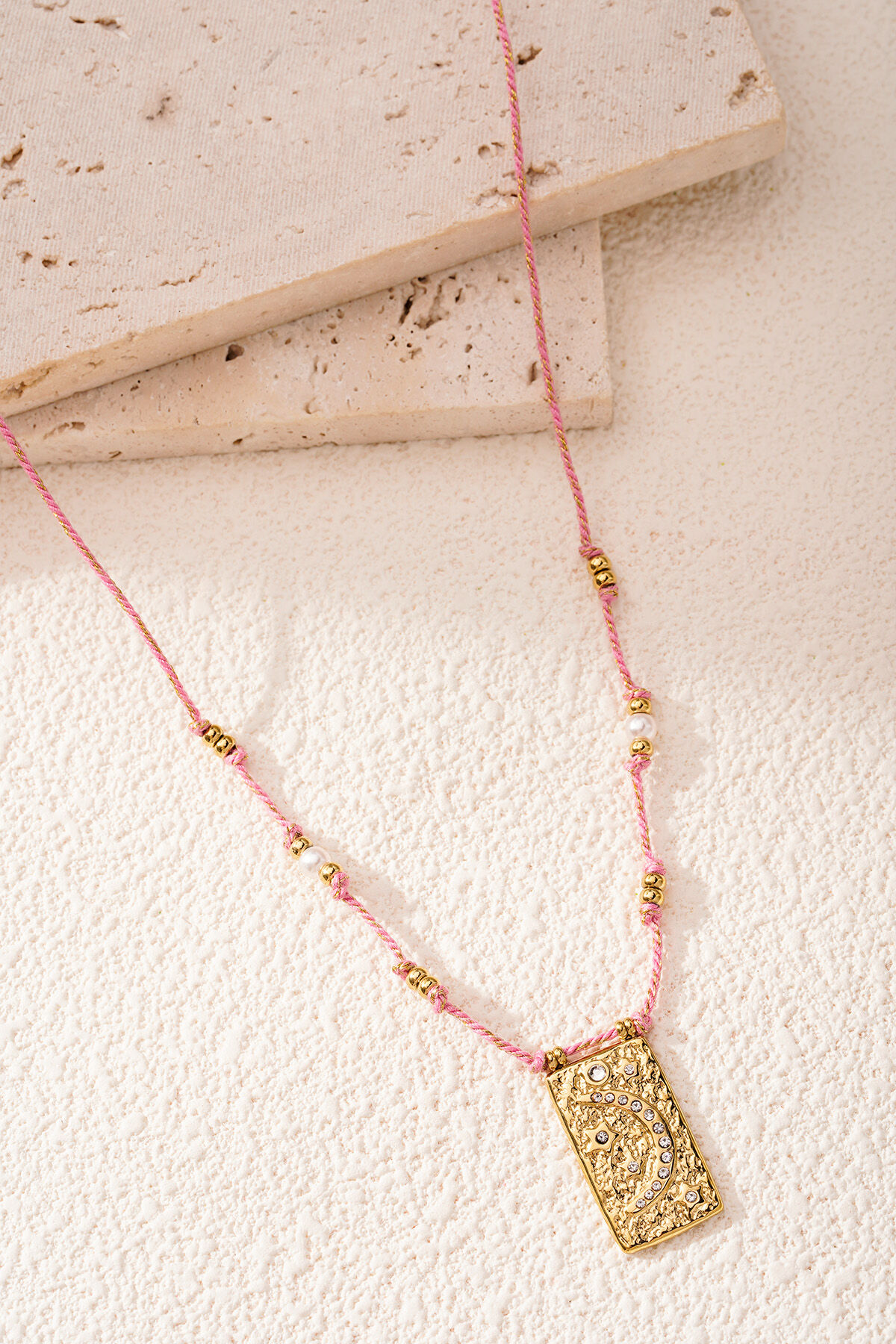 moony necklace - orange & h5 Picture6