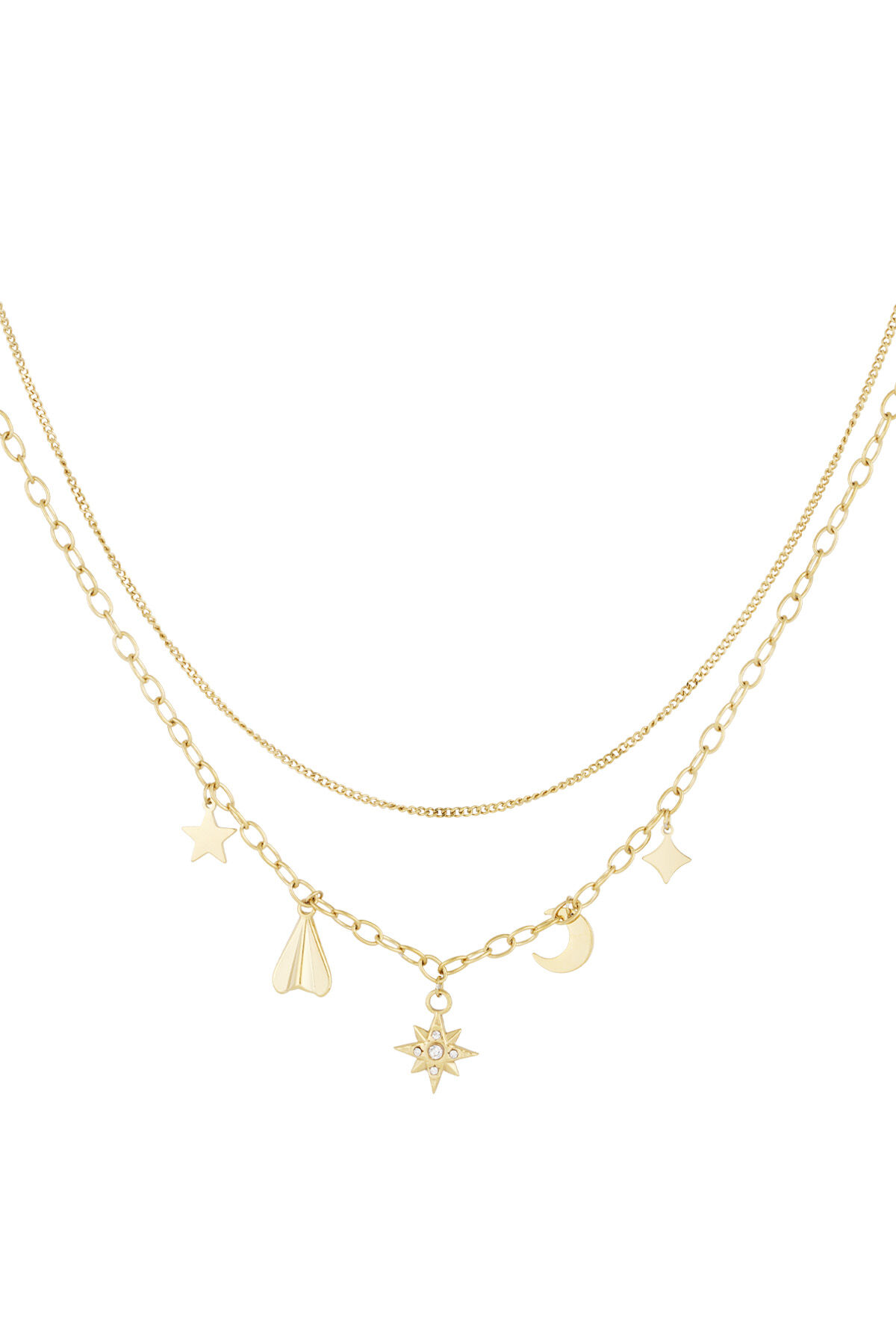 collana con ciondoli senza tempo