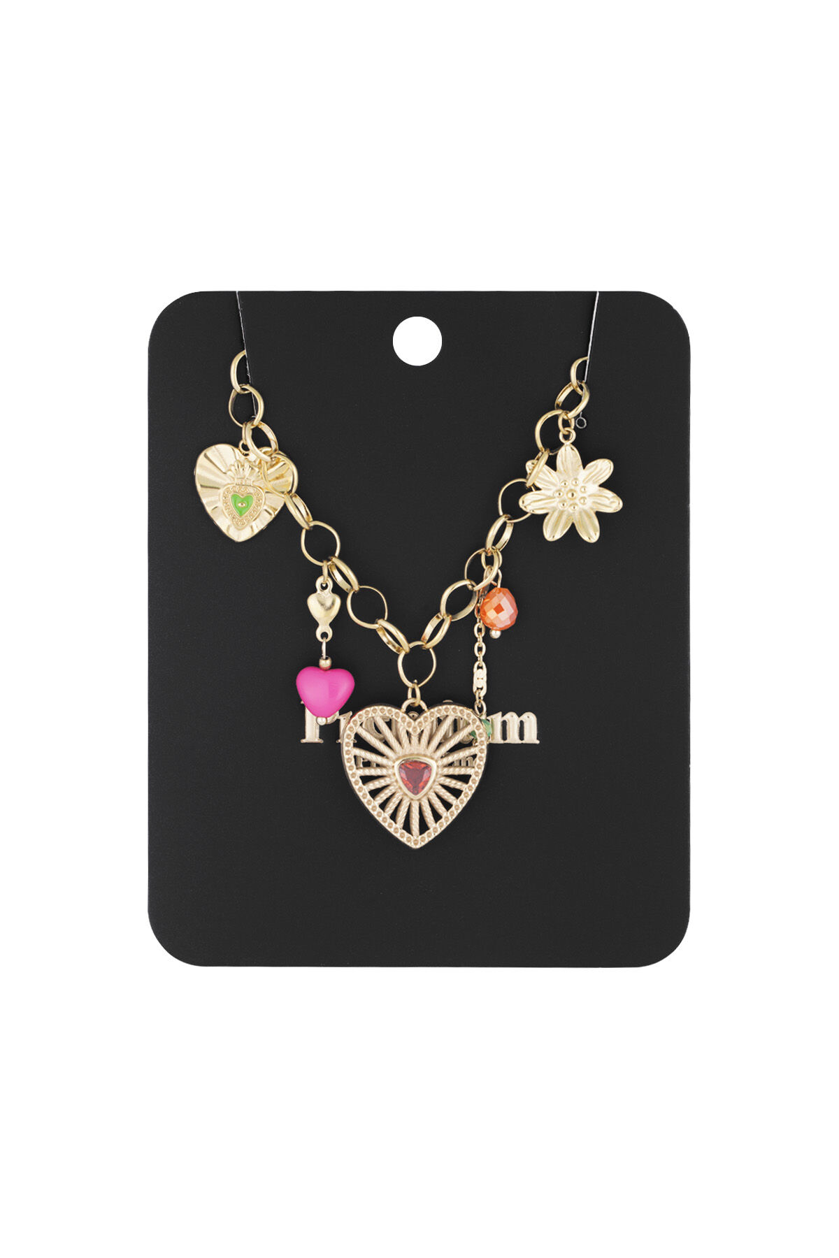collier à breloques coeur confiture Image3