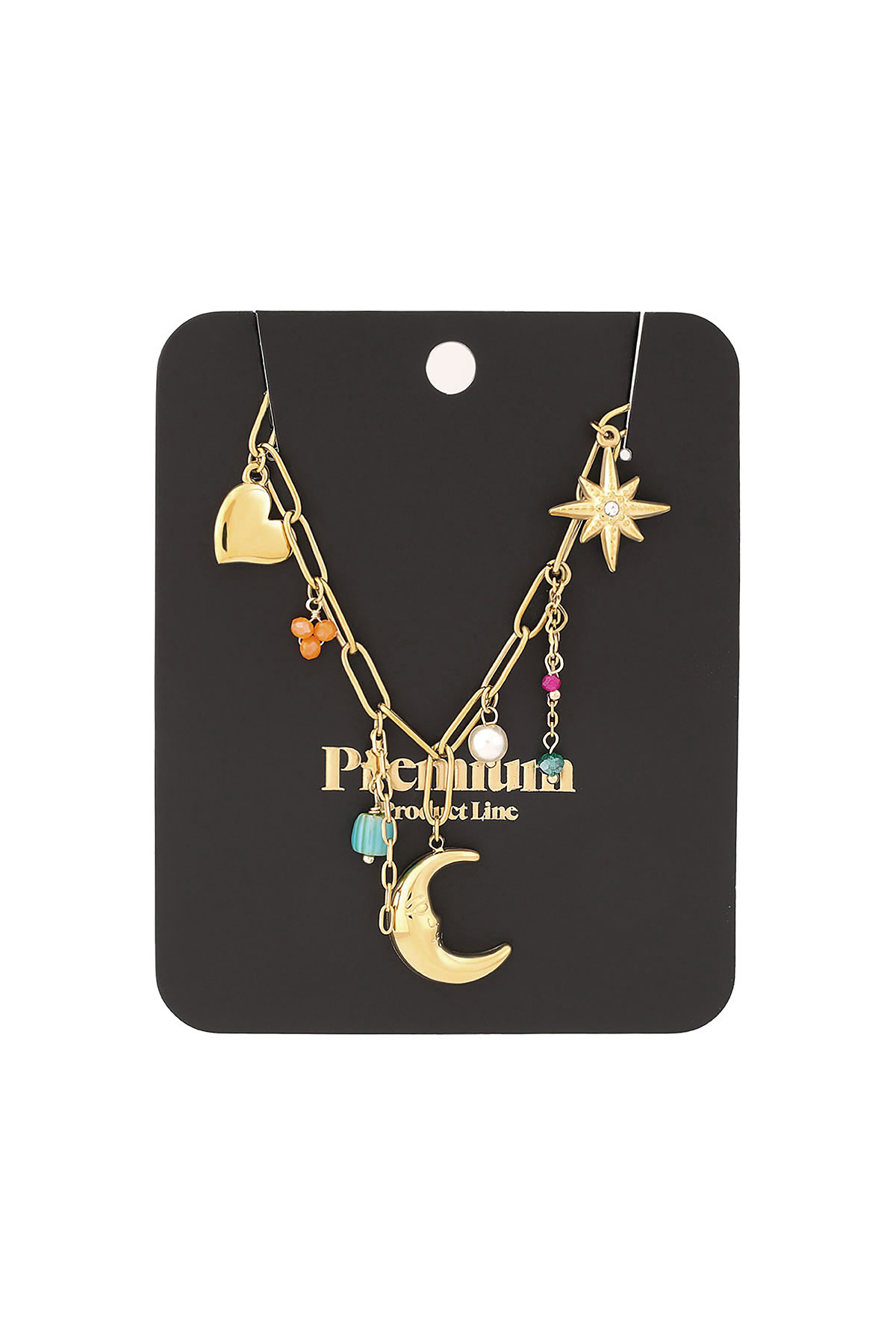 love you to the moon and back necklace Picture3