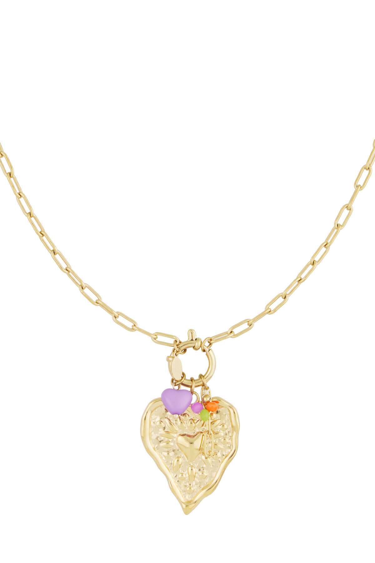 collier à breloques lovebook h5 