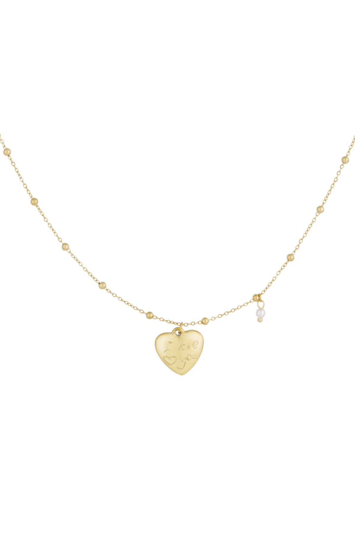 collier "je t'aime" h5 