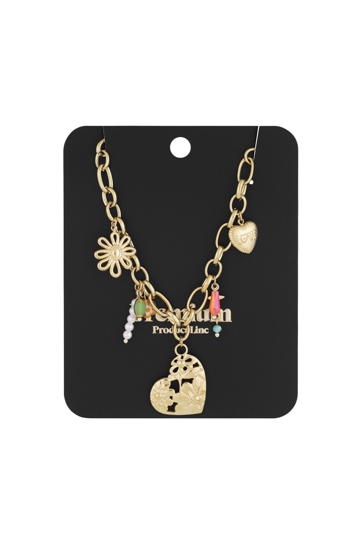 collier à breloques mon amoureux Image3