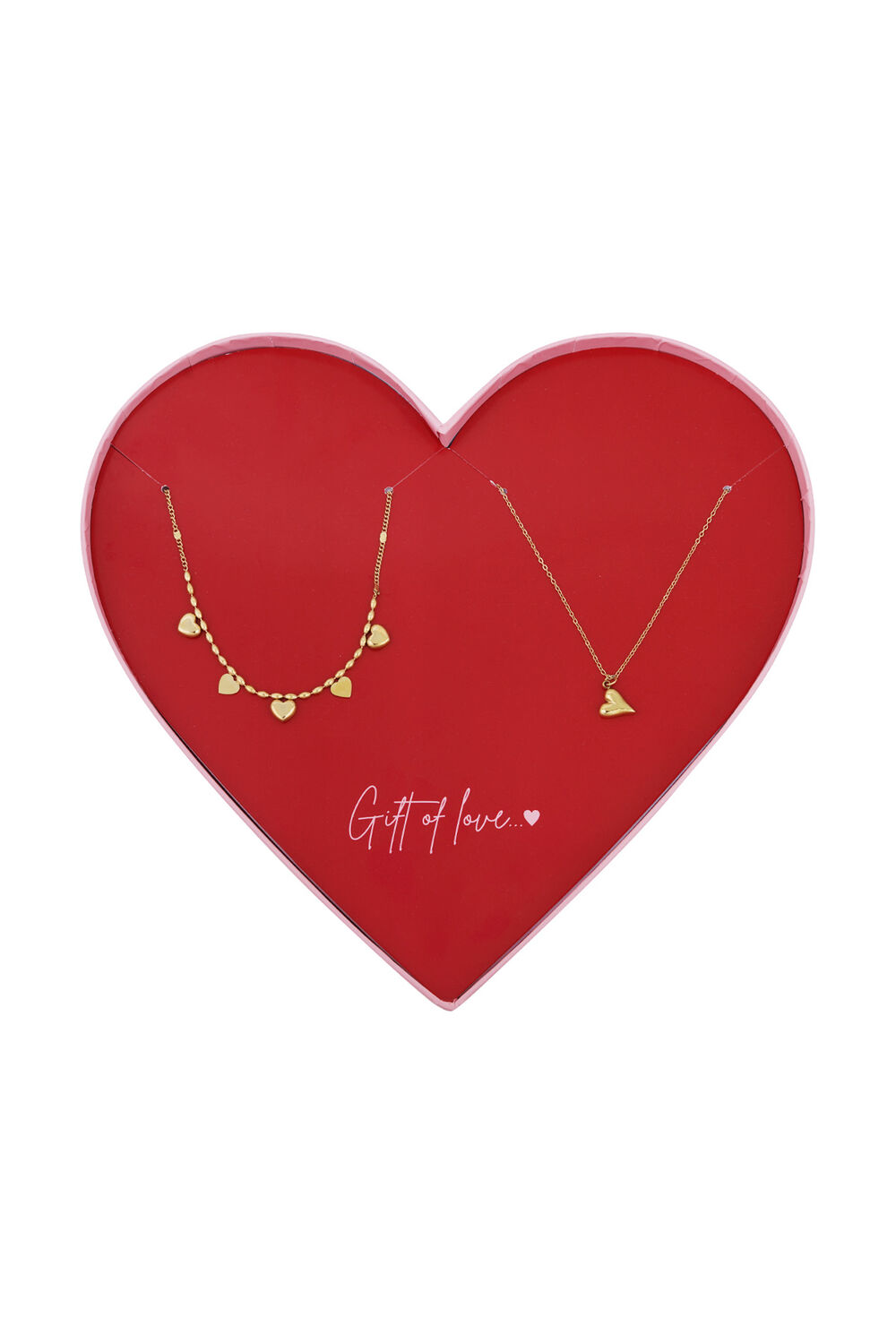 gift of love stainless steel love love necklaces