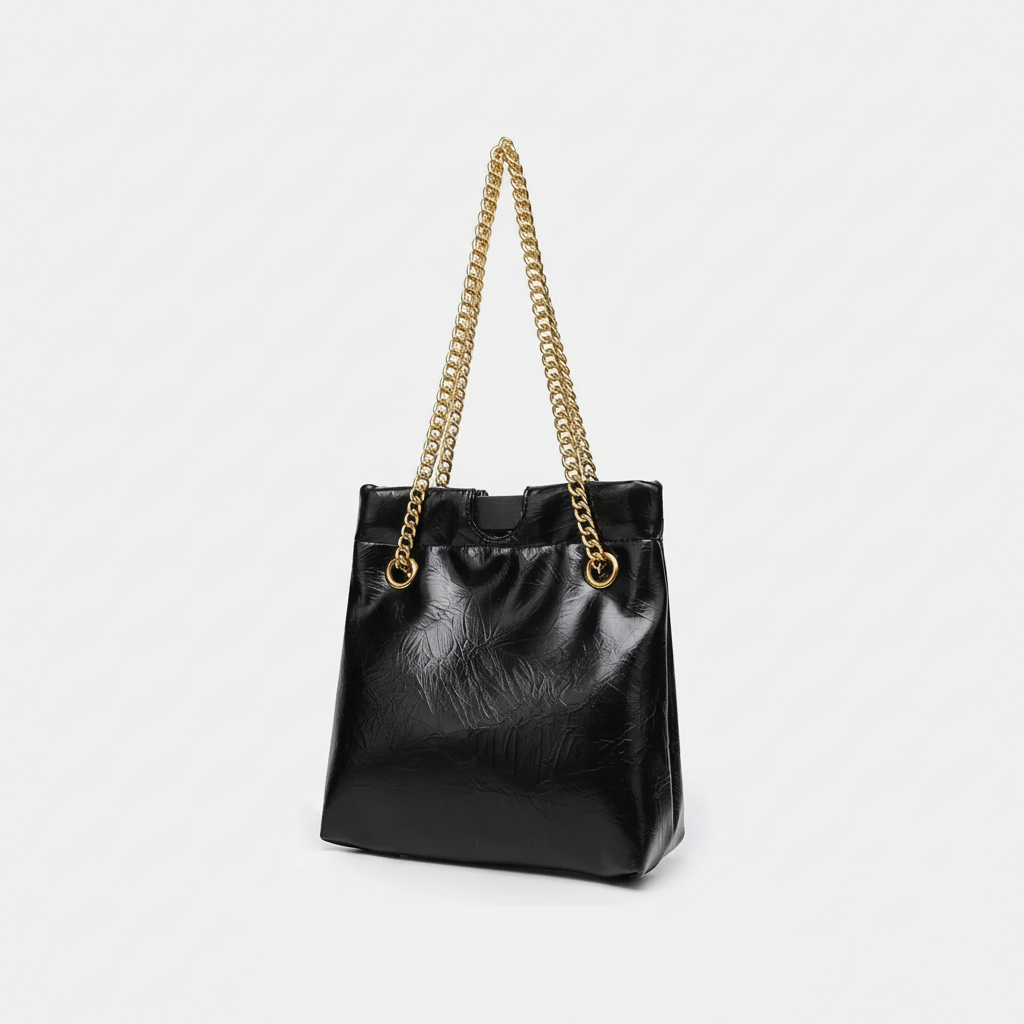 1 Piece Simple Series Classic Solid Color PU Women's Shoulder Bags h5 Picture2