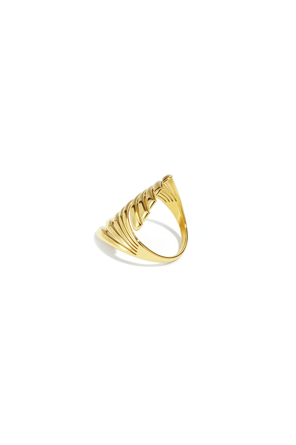 Stainless Steel Statement Rings irregular shape Casual Daily Simple Series Women's jewelry h5Picture4