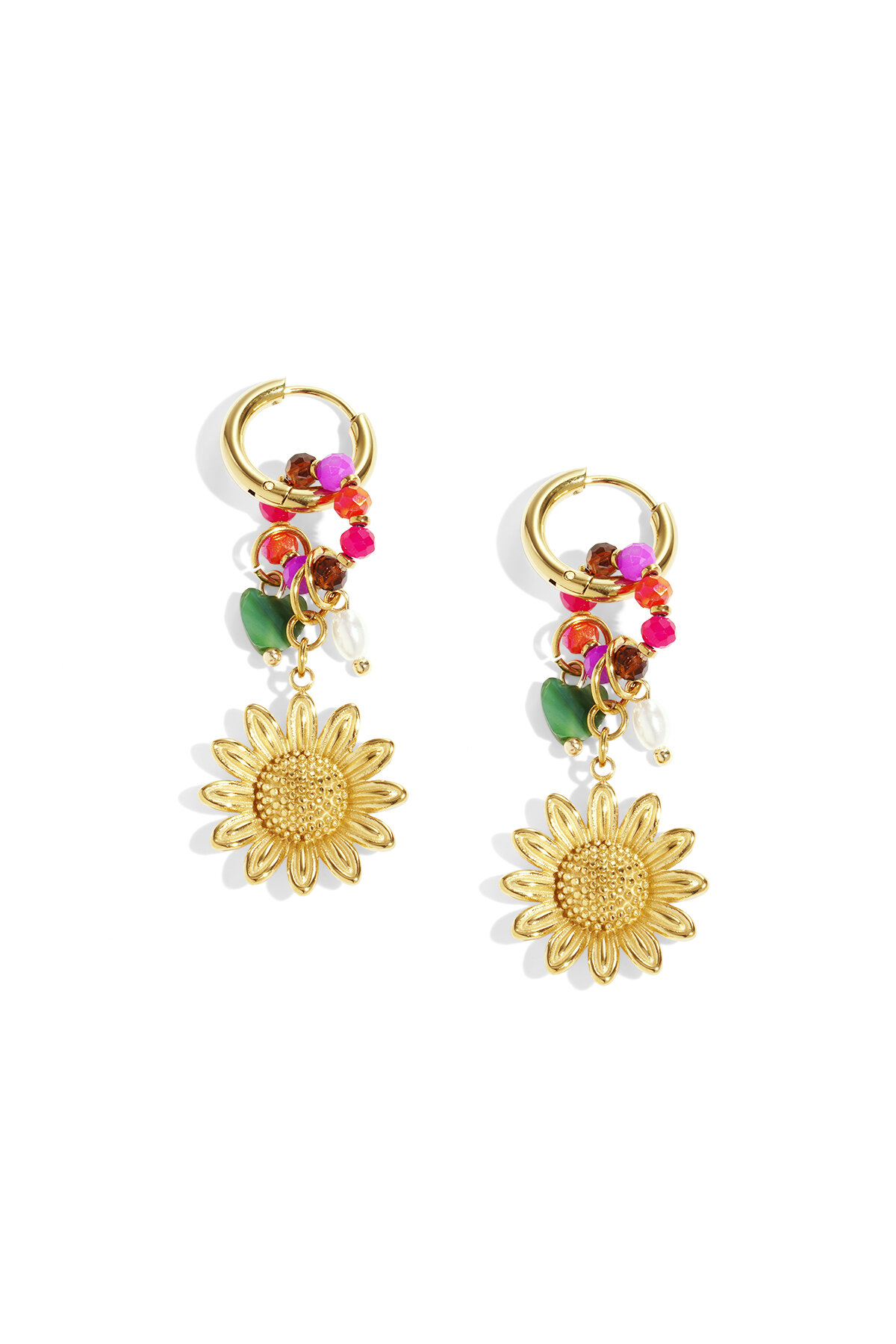 Tropfen Ohrringe Blume Casual Täglich Einfache Serie frauen schmuck h5 