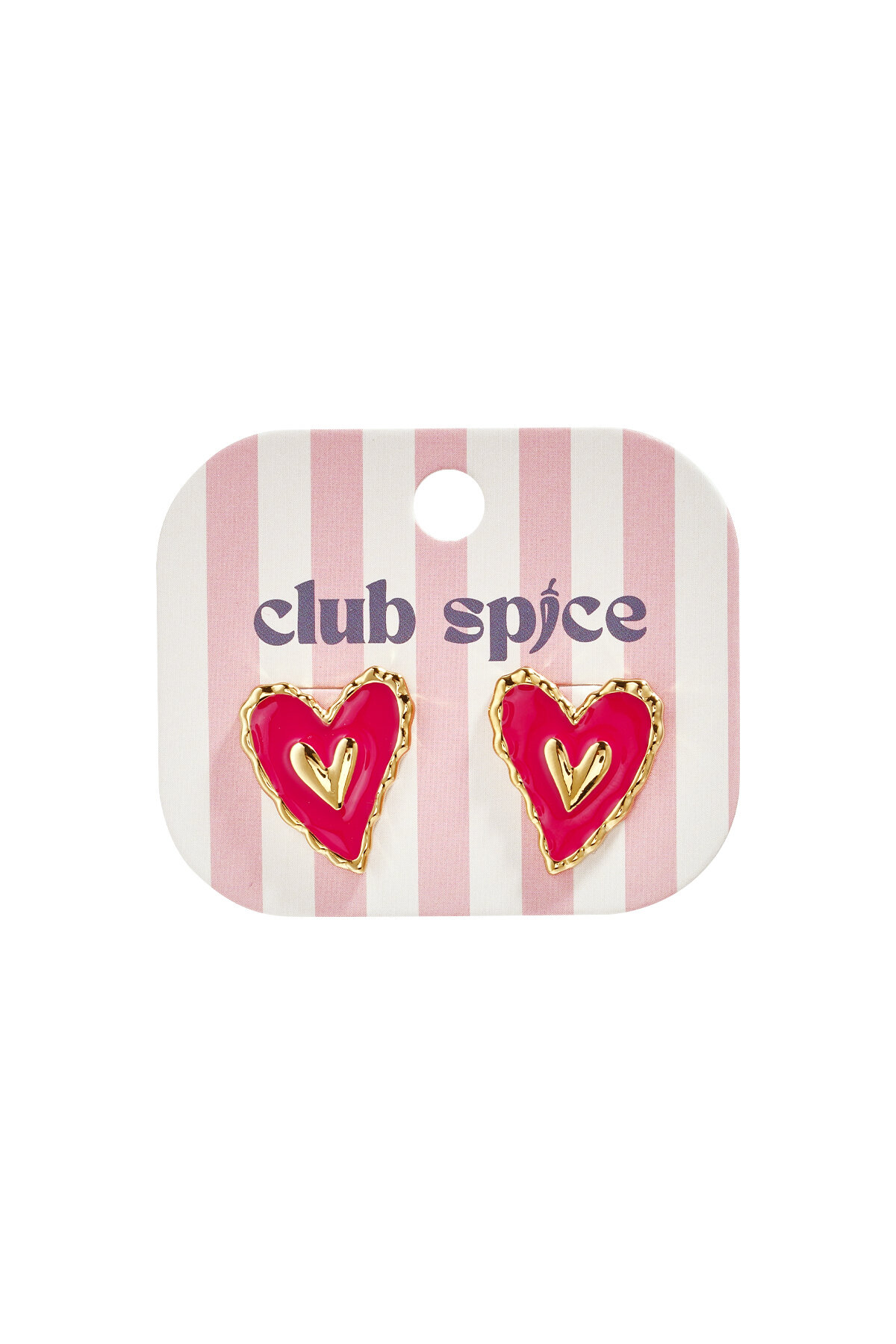 Heart earrings studs h5 Picture4