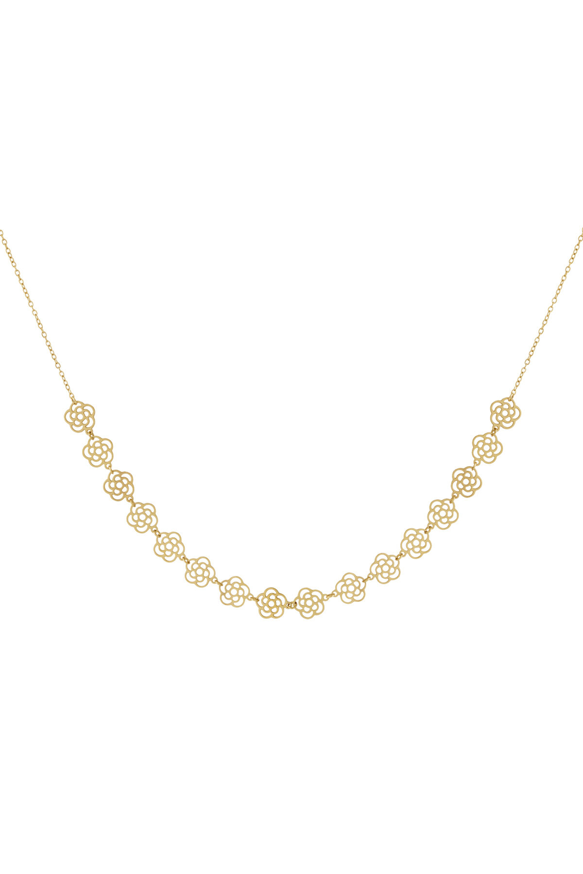 Flower love Necklace