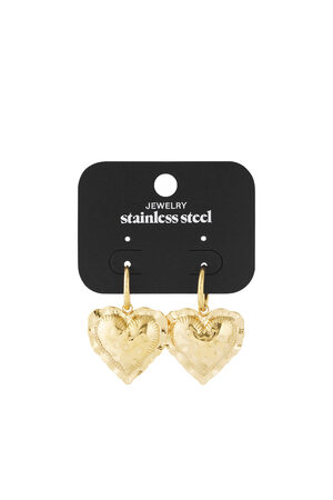 Embrace heart drop Earrings h5 Picture6