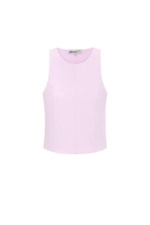 Knitted Nylon Women's Sleeveless Top Spring/Summer Basic Solid Color h5