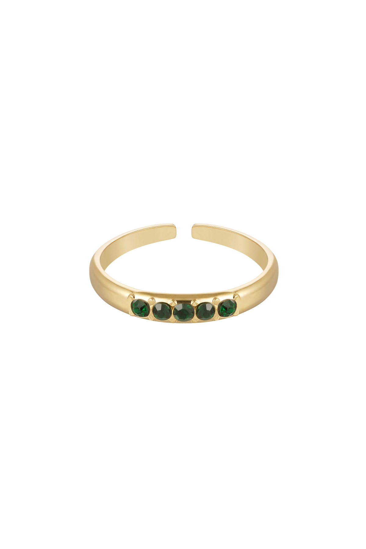 Ring Met Steentjes -Stainless Steel, foto 6 van 6