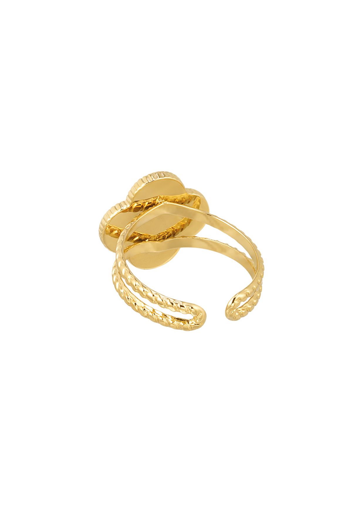 ring klaver wit Afbeelding3