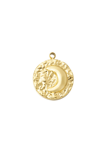 charm round with moon
