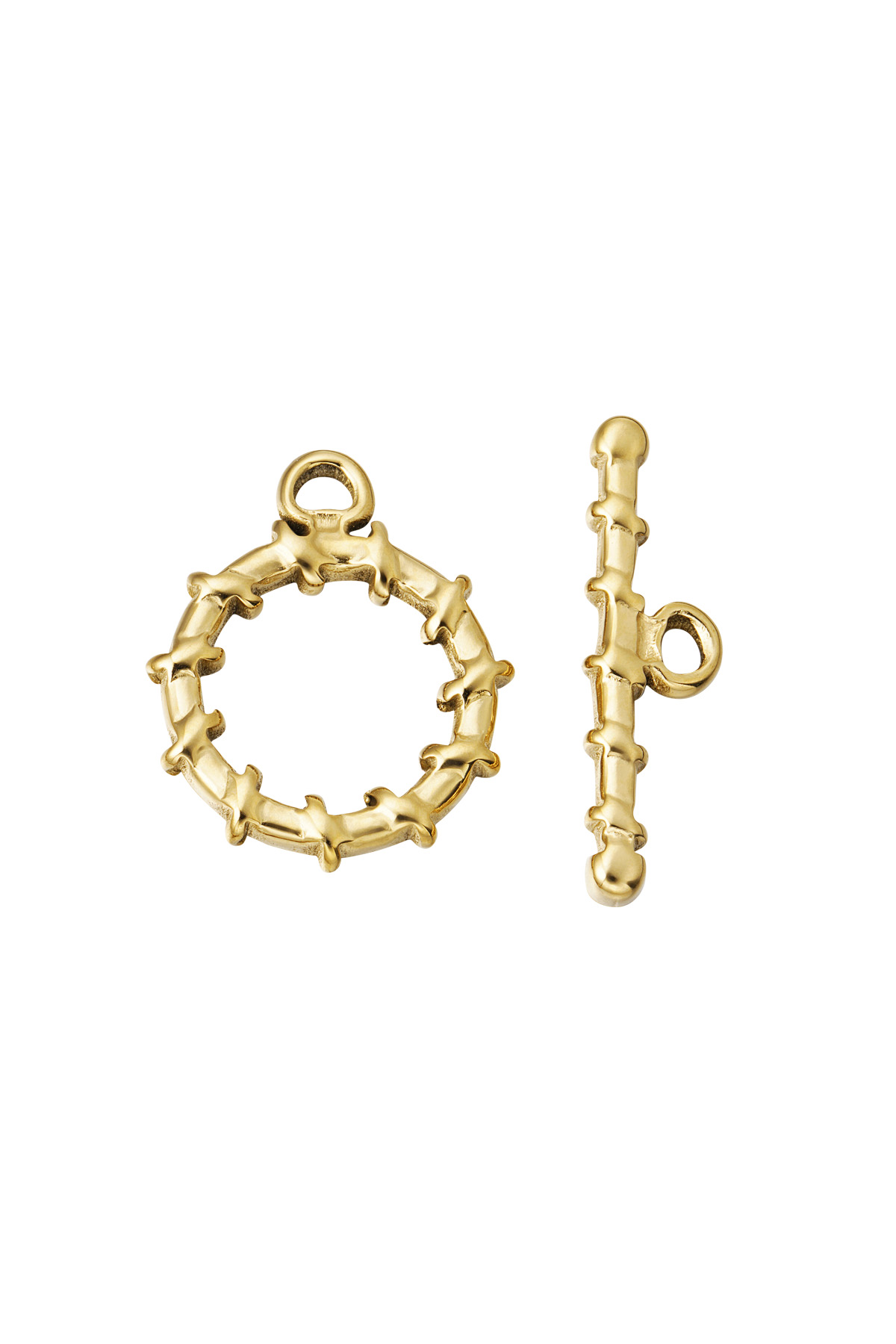 collana e bracciale fai-da-te con collegamento finale attorcigliato 