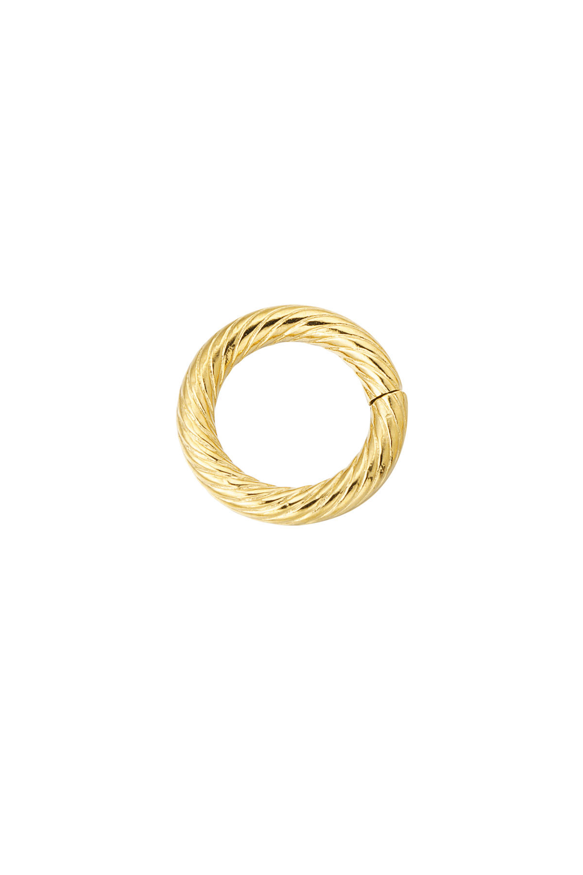 diy charm twisted circle