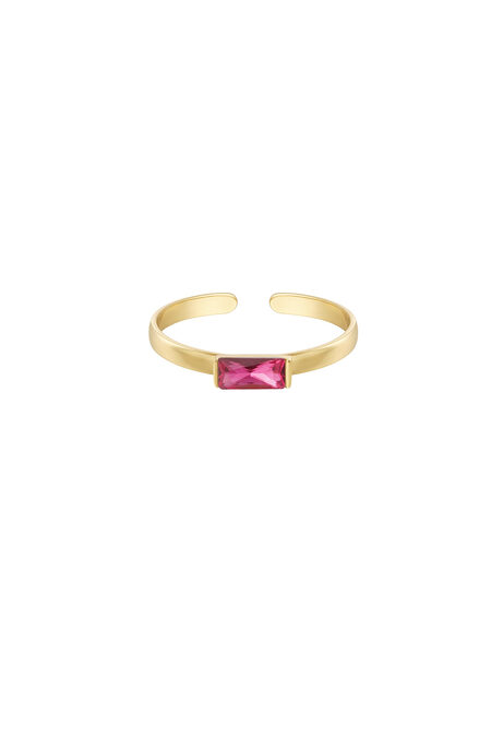 Ring thin with stone