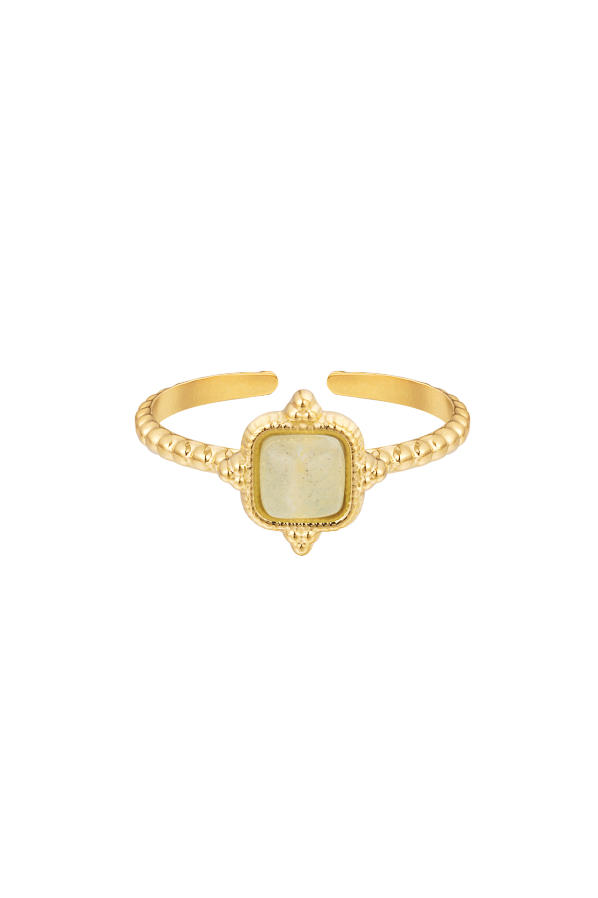 Ring Vintage quadratisch