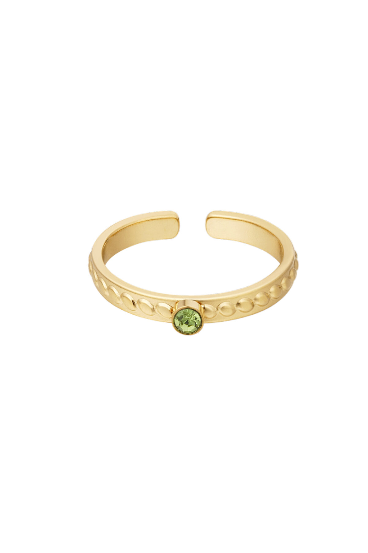 Anillo basic stone 