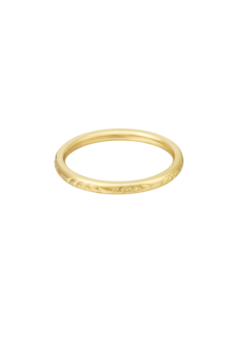 ring subtle print
