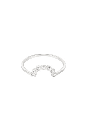 Ring Moon With Stones h5 