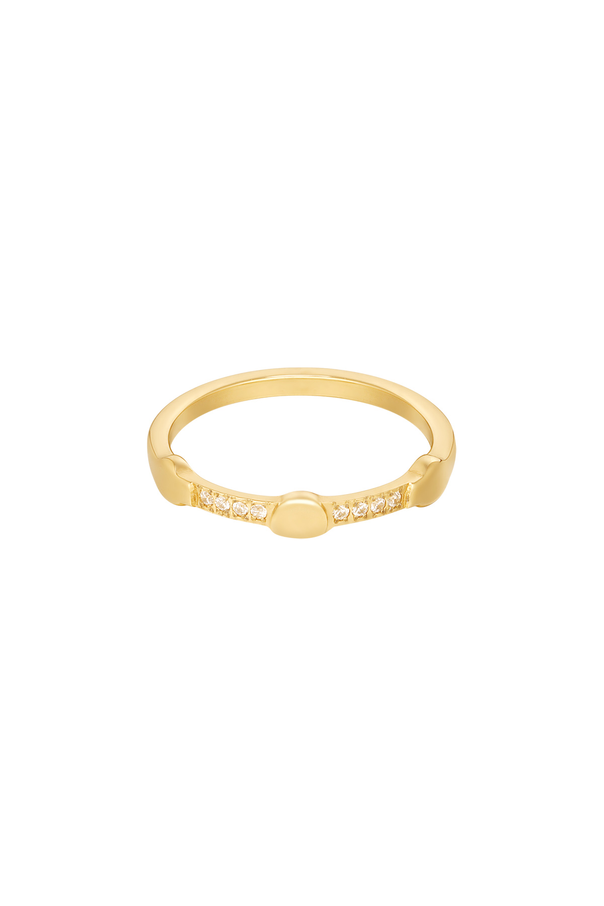 Ring mit Details – Goldfarbe - Goldfarbefarbe 2