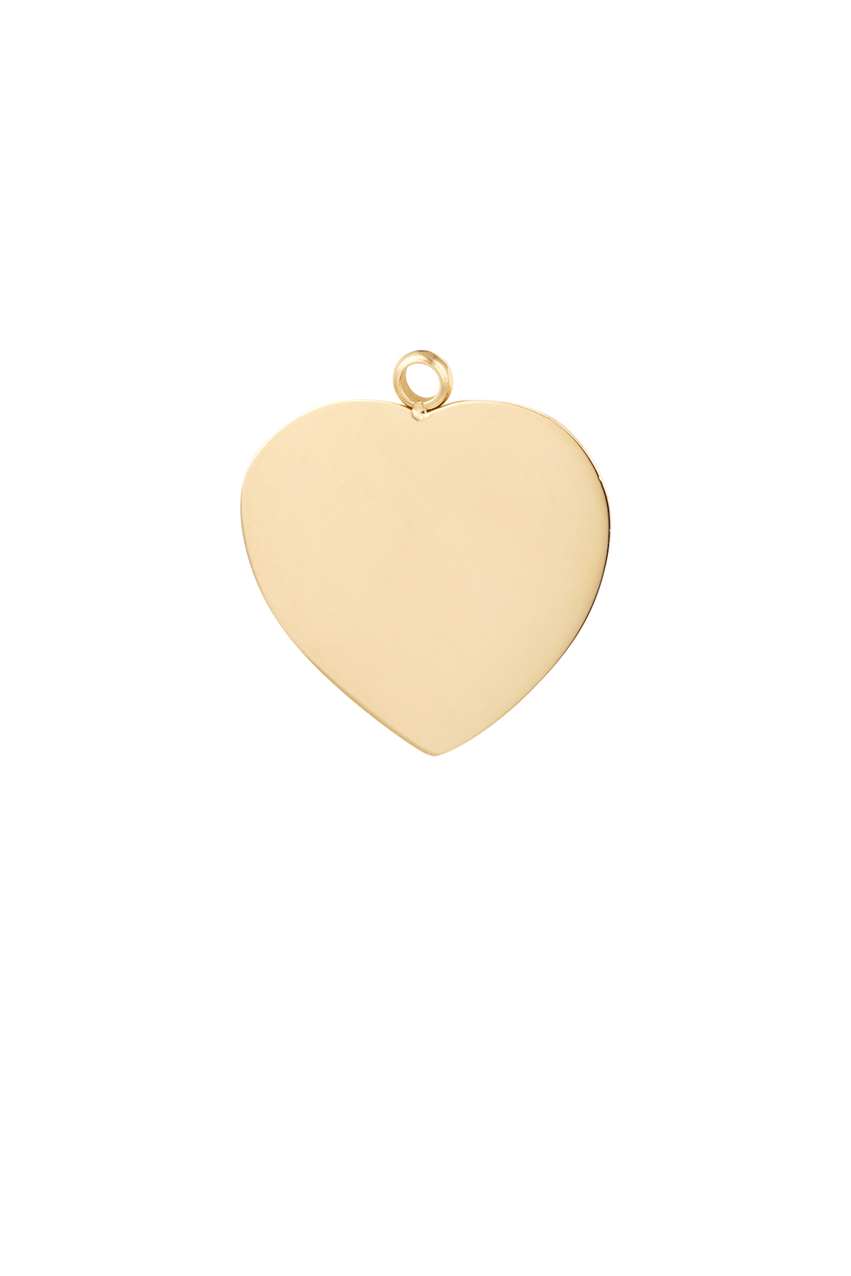 Groothandel Roestvrijstalen Hartvormige Bedel voor DIY-sieraden - Set van 1