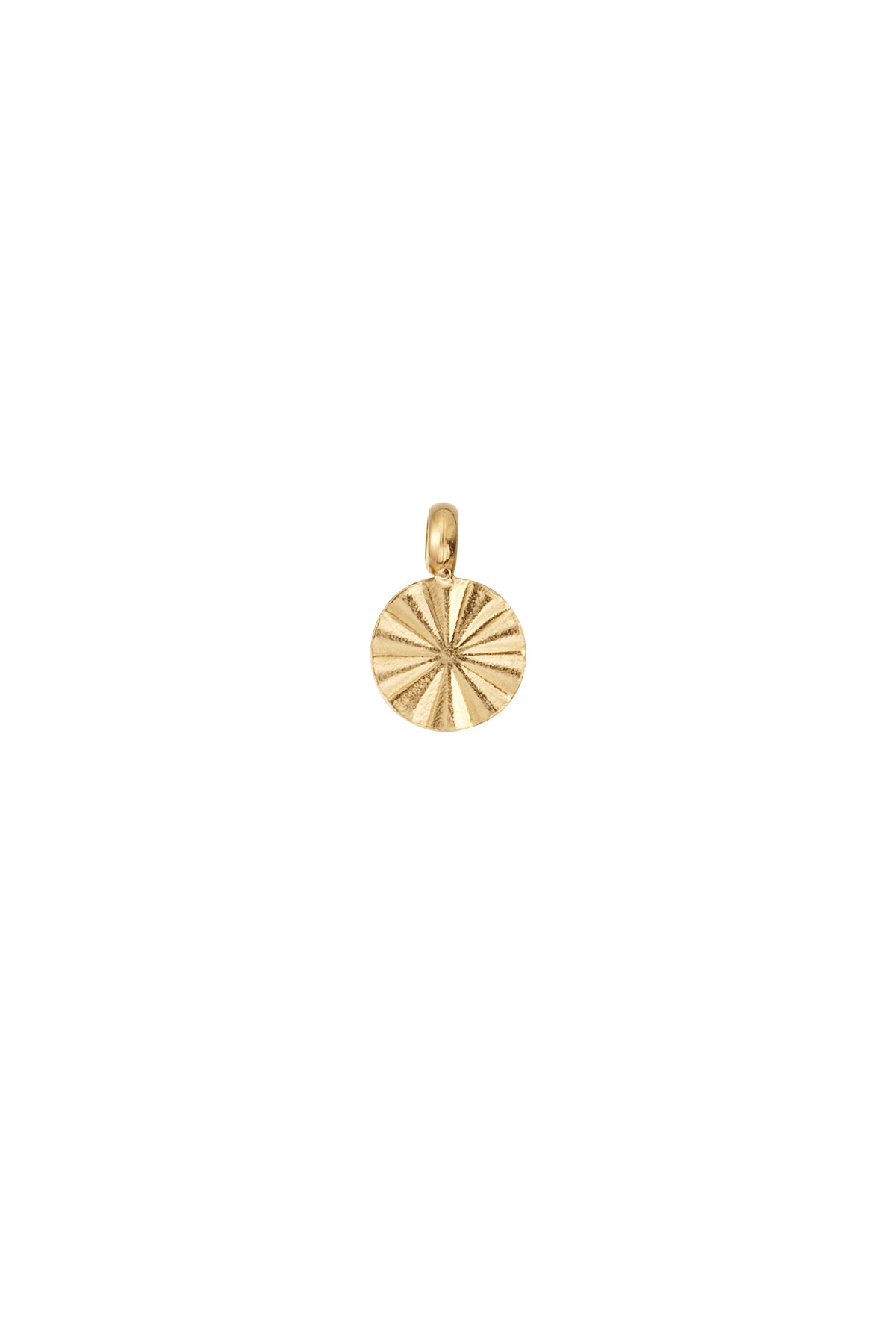 DIY-Charm geknittert mittel – Goldfarbe - Goldfarbefarbe
