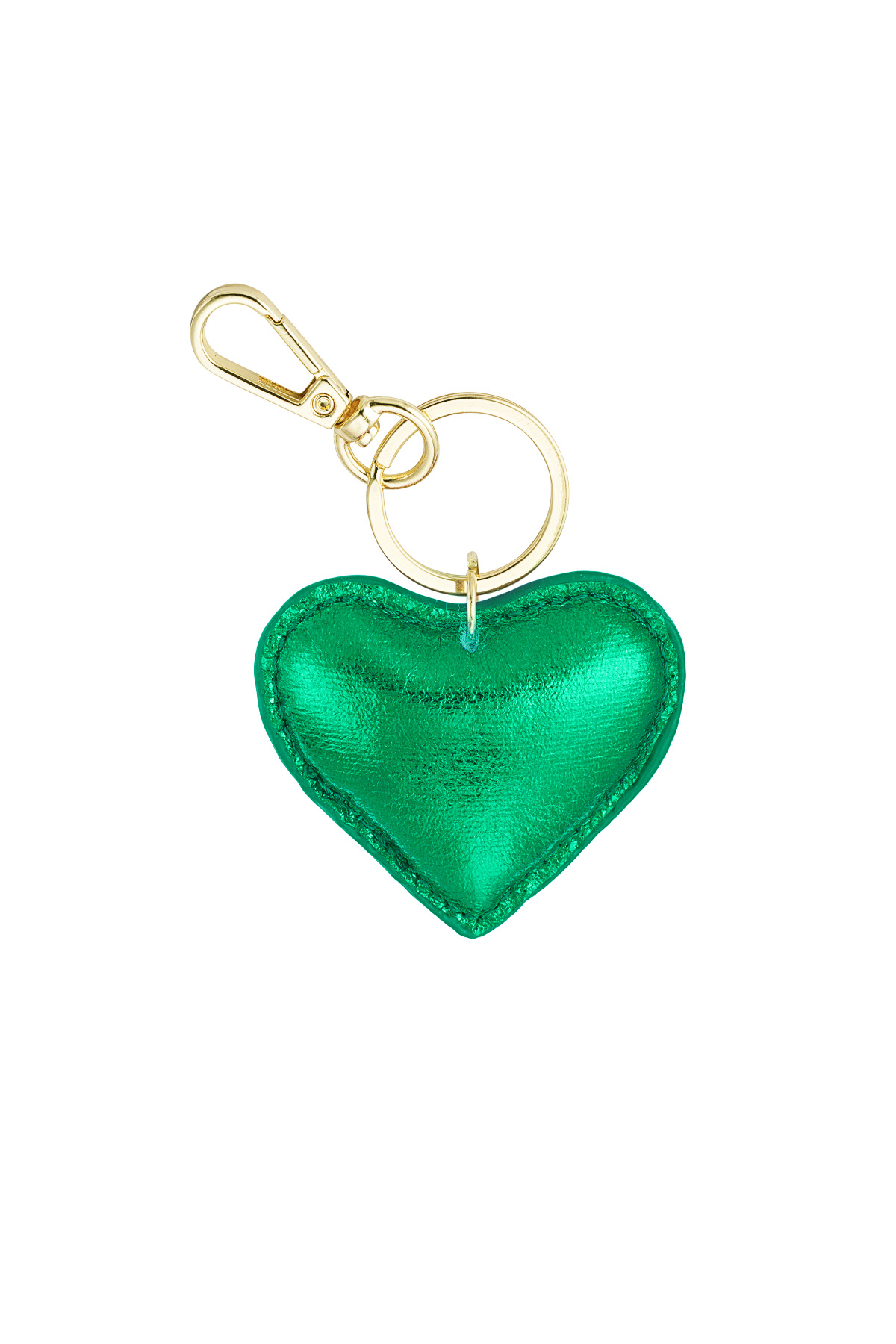Groothandel Sleutelhanger Hart van PU Materiaal Eenvoudige Stijl Dagelijks Gebruik Set van 1 Yehwang, foto 5 van 6